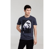 Футболка «Меламед. Kurt Cobain», темно-серая