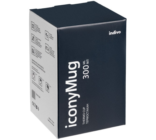 Термостакан iconyMug, серый