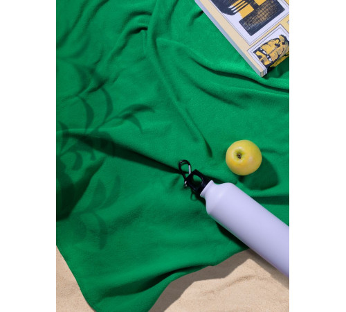 Флисовый плед Warm&Peace, зеленый