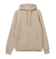 Толстовка с капюшоном унисекс Hoodie, бежевая