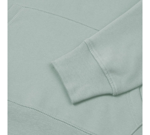 Толстовка с капюшоном унисекс Hoodie, серо-зеленая
