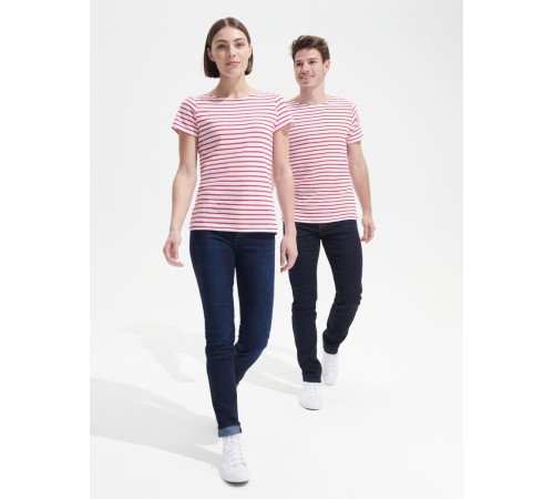 Футболка Miles Men белая с красным