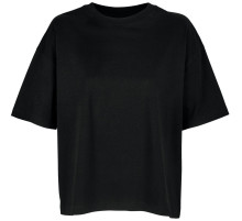 Футболка оверсайз женская Boxy Women, черная