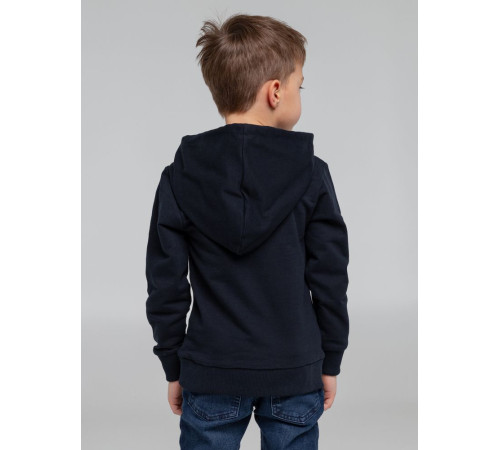 Толстовка с капюшоном детская Kirenga Kids, темно-синяя