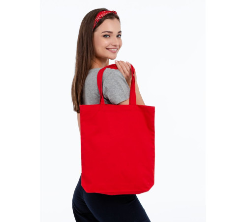Холщовая сумка Avoska, красная