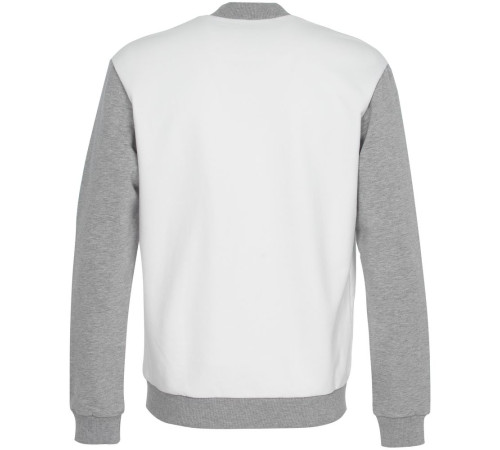 Бомбер College, молочно-белый