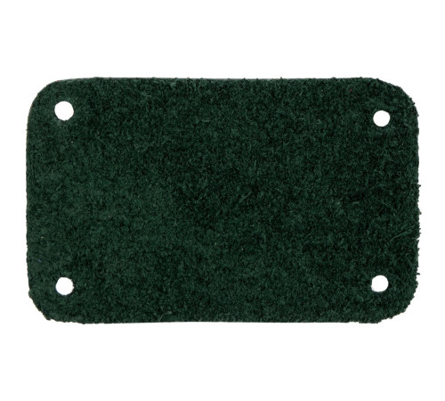 Лейбл кожаный Beta, S, зеленый