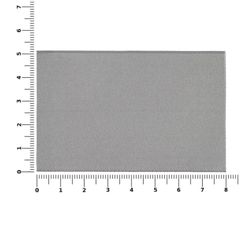 Лейбл тканевый Epsilon, XL, серый