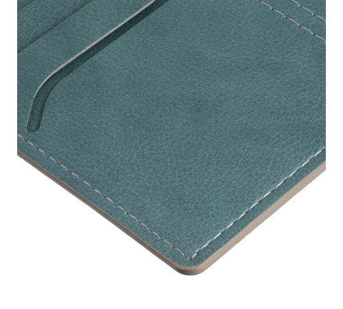 Обложка для паспорта Petrus, голубая