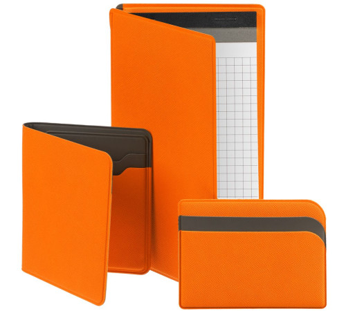 Чехол для карточек Dual, оранжевый