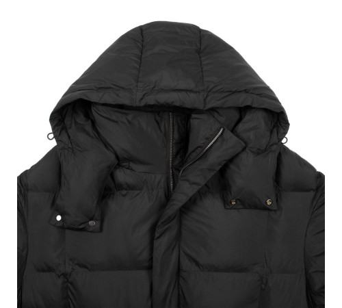 Пуховик унисекс Kapsula, черный