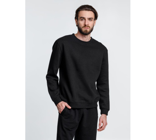 Свитшот унисекс Delta, черный