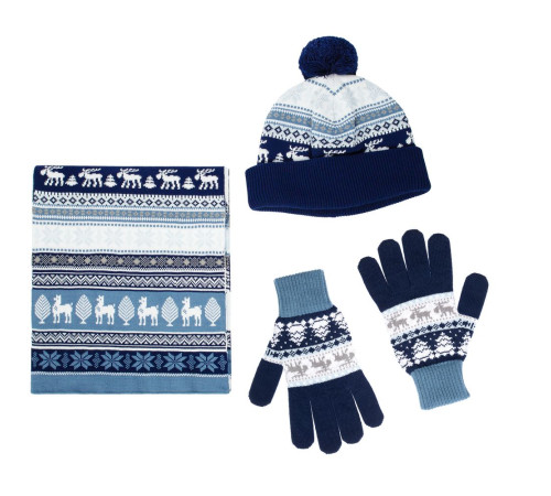 Шарф Mirakler, синий