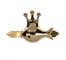 Шильдик «Золотая рыбка», золотистый