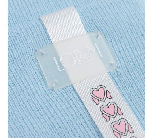 Лейбл из ПВХ Kreta, S, прозрачный