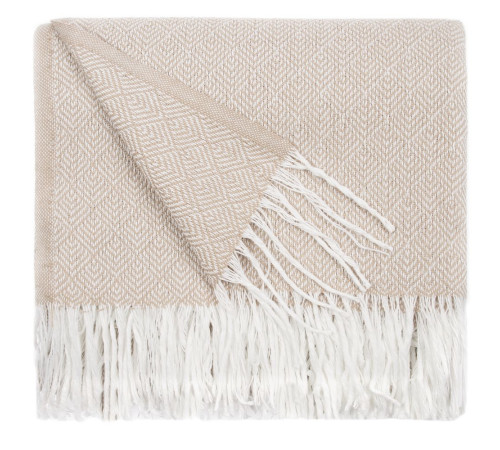 Плед «Капри», бежевый