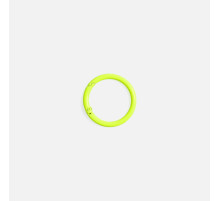 Карабин-кольцо Claus, L, желтый неон