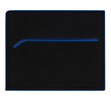 Картхолдер Multimo, черный с синим