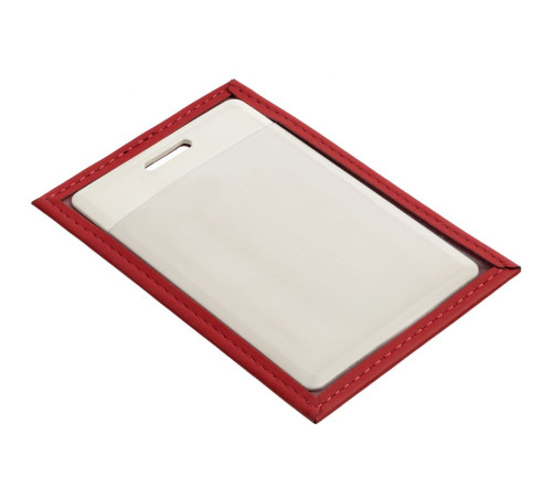 Чехол для пропуска Shall, красный