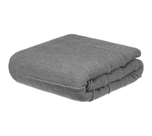 Плед Nessona Alpaca, серый (кварцевый меланж)