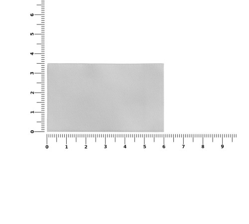 Лейбл тканевый Epsilon, M, светло-серый