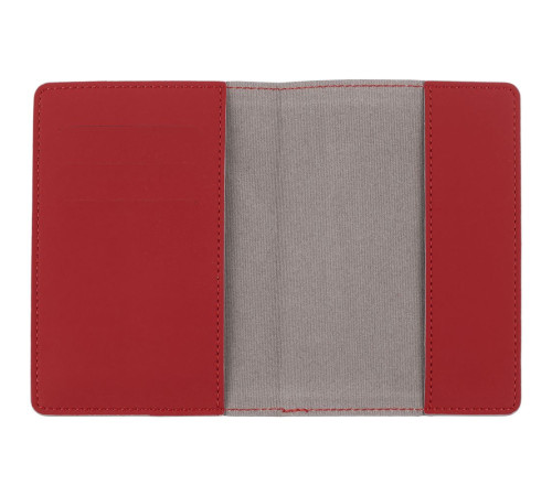 Обложка для паспорта Shall Simple, красный