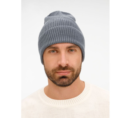 Шапка Nobilis Mono, серая (стальная)
