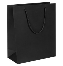 Пакет бумажный Vid L, черный