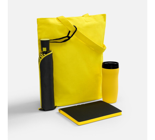 Набор Flexpen Black Walk, черный с желтым