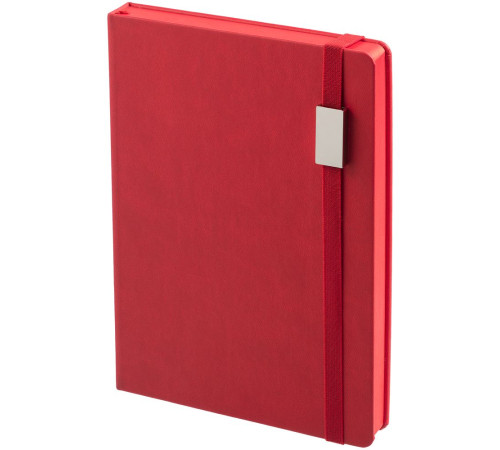 Ежедневник New Factor Metal, красный