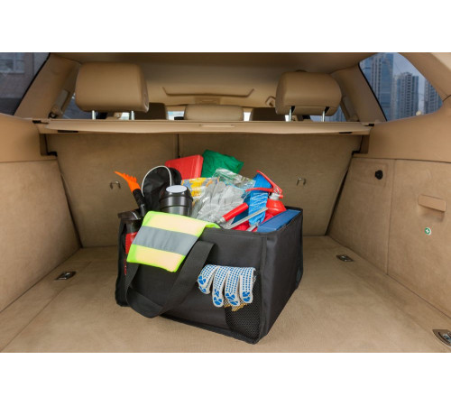 Органайзер в багажник автомобиля Carry, черный