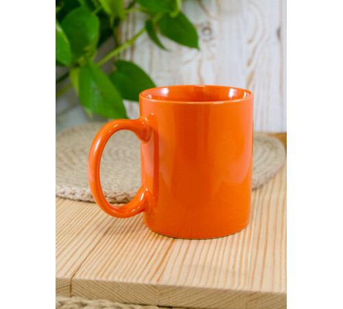 Кружка Promo, оранжевая