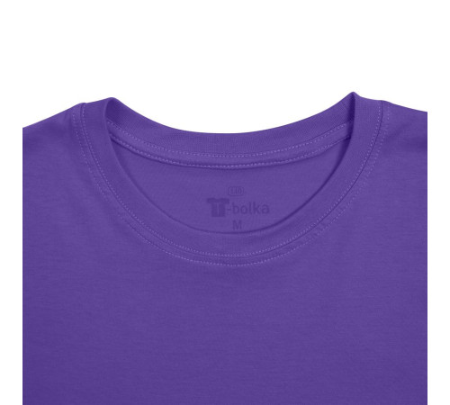 Футболка унисекс T-bolka 140, фиолетовая
