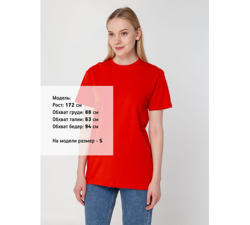 Футболка унисекс T-Bolka 160, красная