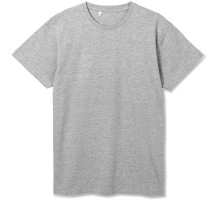 Футболка унисекс T-Bolka 180, серый меланж
