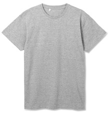 Футболка унисекс T-Bolka 180, серый меланж