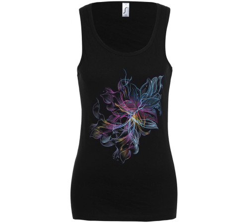 Майка женская Vibrance, черная