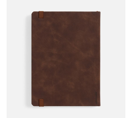 Ежедневник Urban Metal, недатированный, коричневый