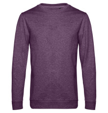 Свитшот унисекс Set In, фиолетовый меланж