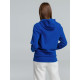 Толстовка на молнии с капюшоном унисекс King, ярко-синяя
