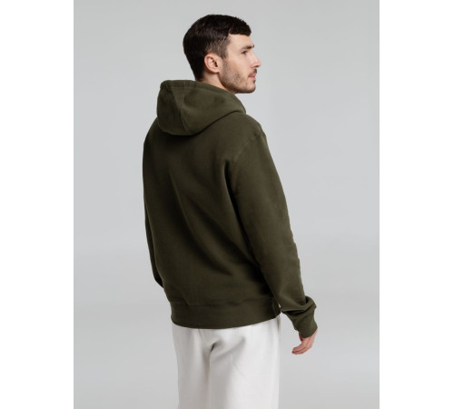 Толстовка на молнии с капюшоном унисекс King, хаки