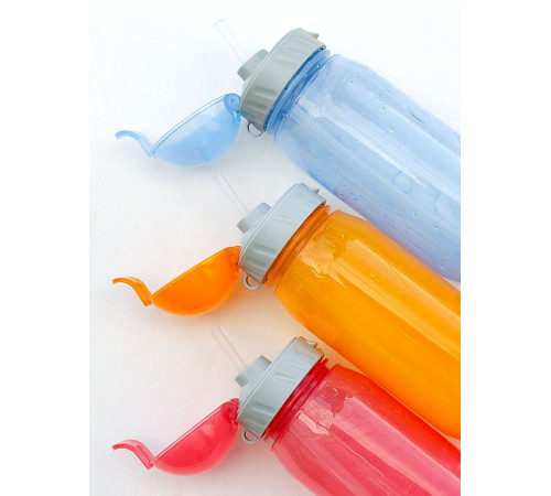 Бутылка для воды Aquarius, оранжевая