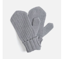 Варежки Nordkyn, светло-серый меланж