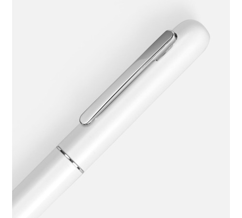 Ручка шариковая Scribo, матовая белая