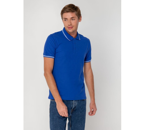 Рубашка поло Virma Stripes, ярко-синяя