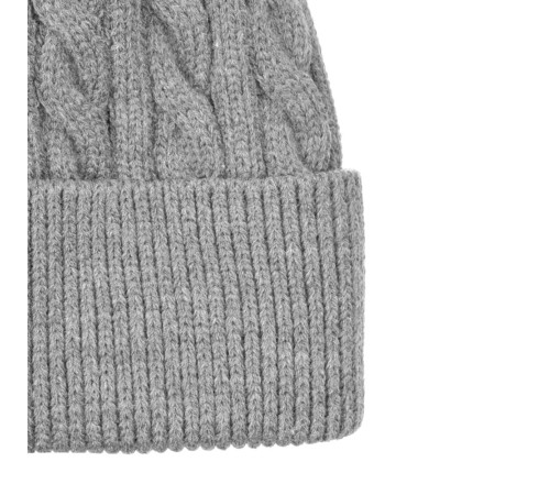 Шапка Heat Trick, светло-серый меланж