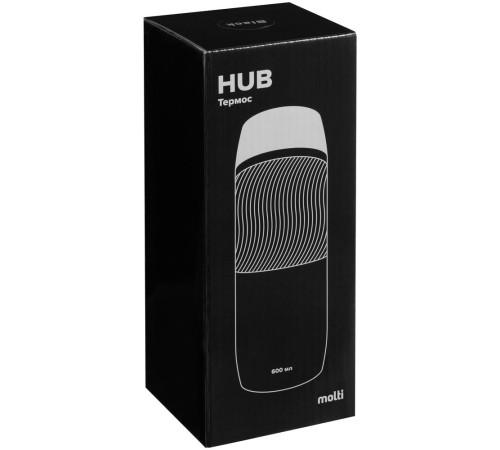 Термостакан Hub, черный