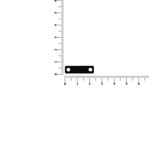 Шильдик металлический Alfa Liten, черный