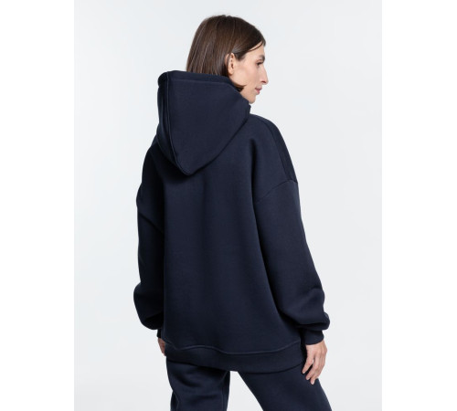 Худи Kulonga Oversize, темно-синее (кобальт)