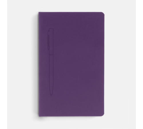 Ежедневник Magnet Shall, недатированный, фиолетовый